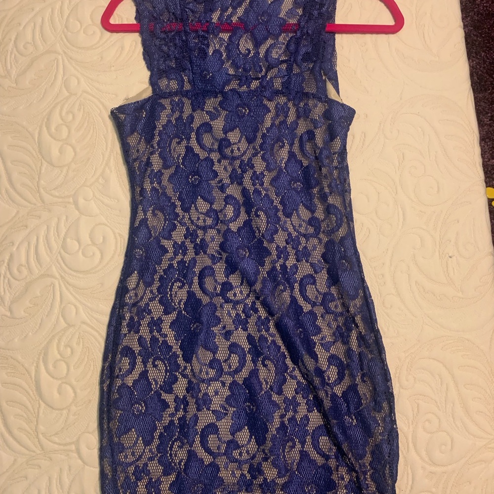 Gamiss Lace Mini Dress